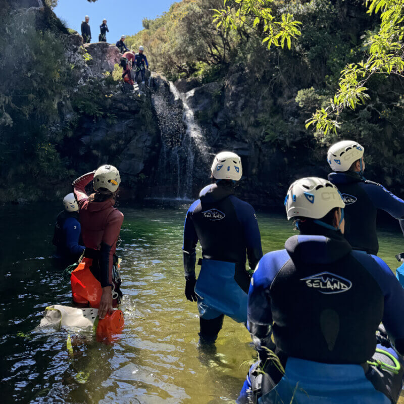 Canyoning in Madeira Island Canyoning in Madeira Island