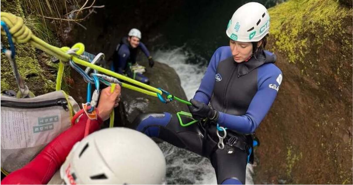 Madeira outdoor activities: Canyoning