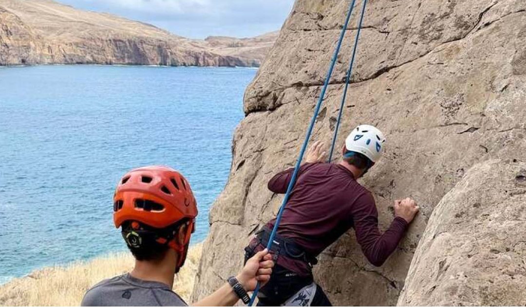 Beginner’s Guide to Rock Climbing Madeira: Tips, Trainers & Tours