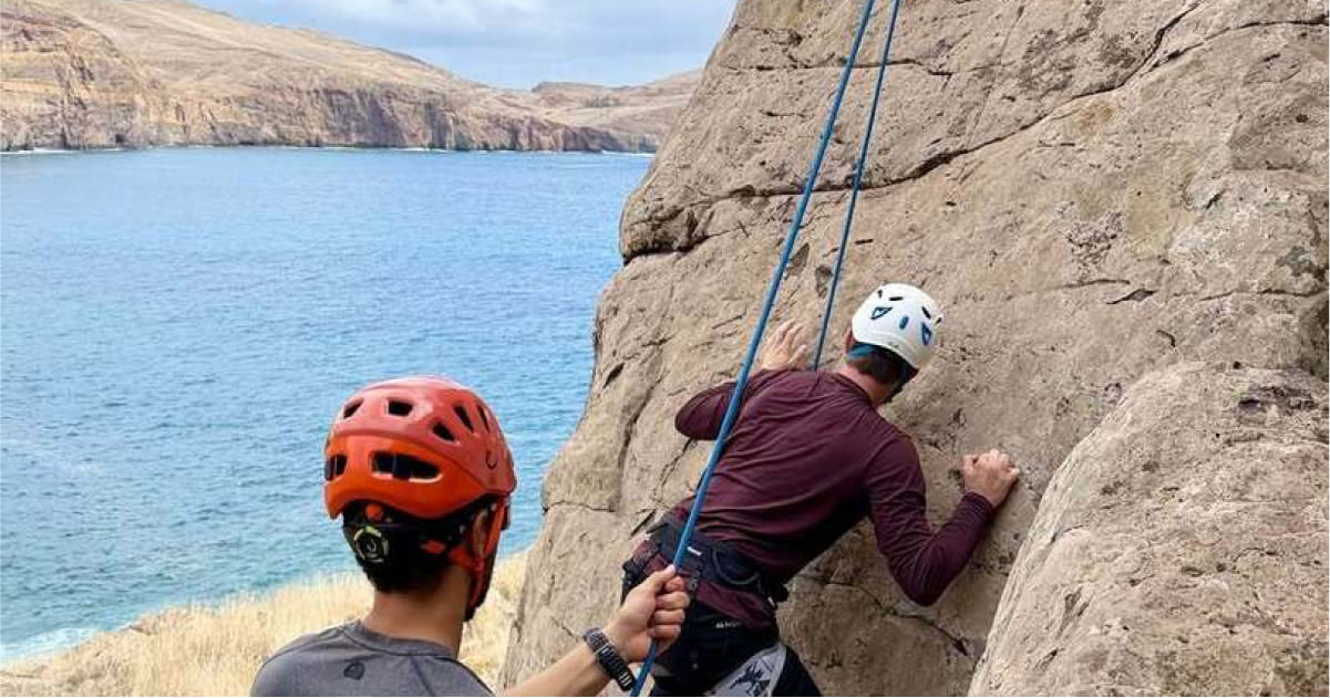 Madeira outdoor activities: Climbing